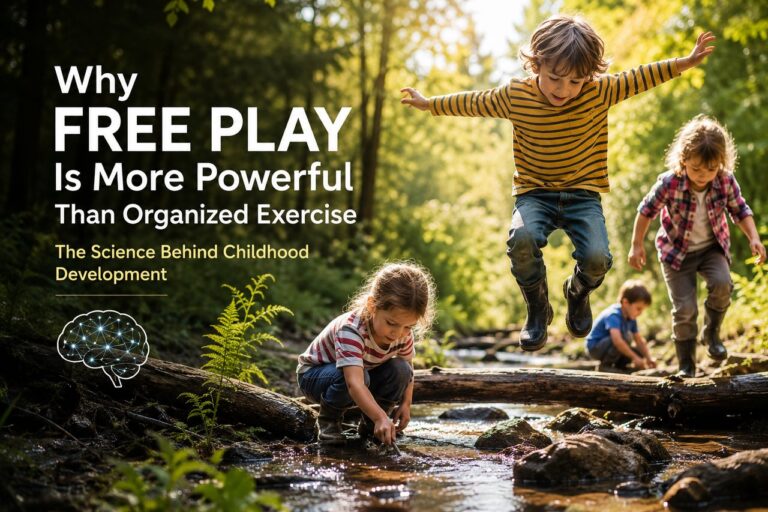 Why Free Play Is More Powerful Than Organized Exercise for Children’s Development