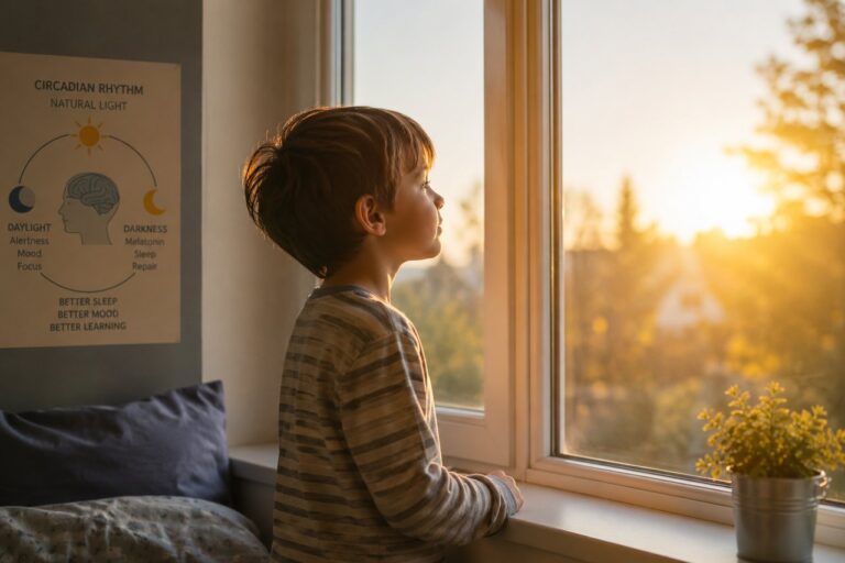 Natural Light, Sleep, and Your Child’s Brain: What Modern Chronobiology Reveals