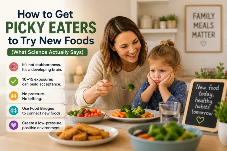 How to Get Picky Eaters to Try New Foods (What Science Actually Says)