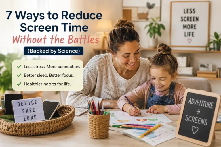 7 Ways to Reduce Screen Time Without the Battles (Backed by Science)